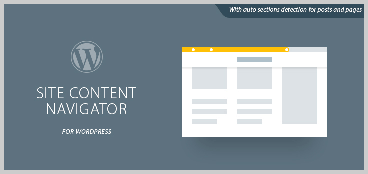 Site Content Navigator For WordPress - WordPress Progress Bar Plugins