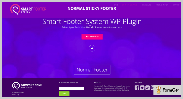 Smart Footer System