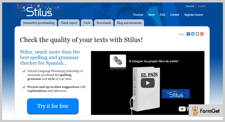 Stilus WordPress Proofreading Plugin