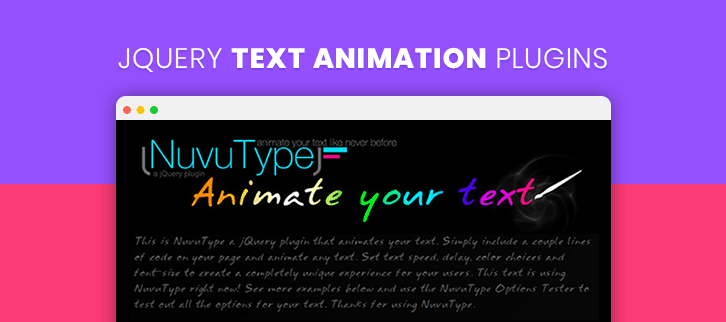 4+ Best jQuery Text Animation Plugins (Free and Paid) | FormGet