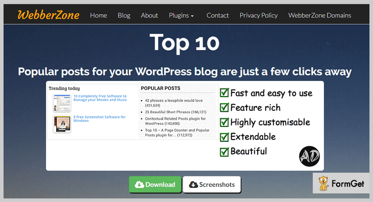 Top 10 Popular Post WordPress Plugins