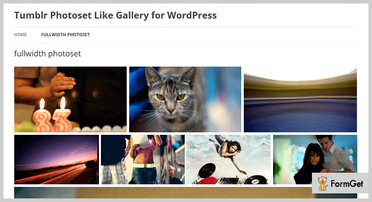 Tumblr Photoset Grid/Masonry Gallery for WordPress