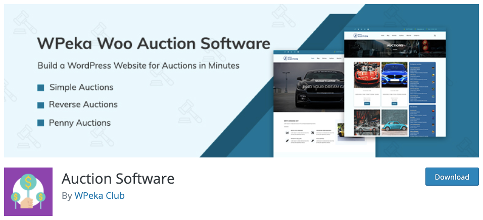 WPAuction Software