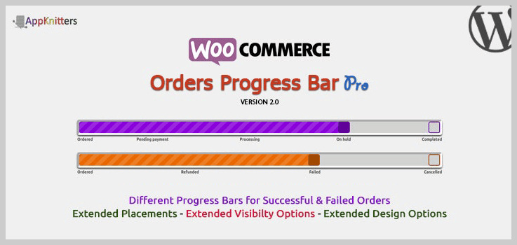 WooCommerce Orders Progress Bar - Pro - WordPress Progress Bar Plugins