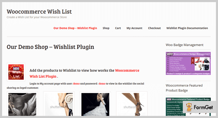 WooCommerce Wishlist WordPress Plugin