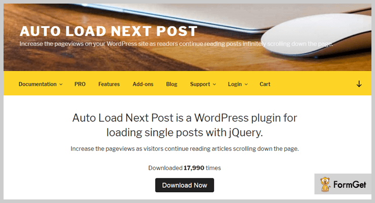 Auto Load Next Post WordPress Infinite Scroll Plugins