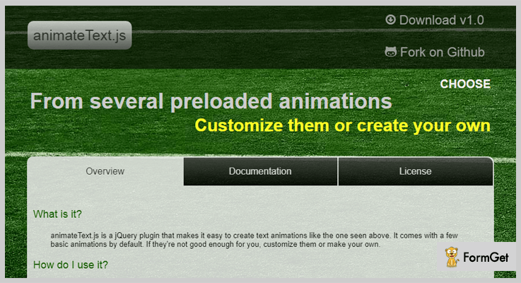 4+ Best jQuery Text Animation Plugins (Free and Paid) | FormGet