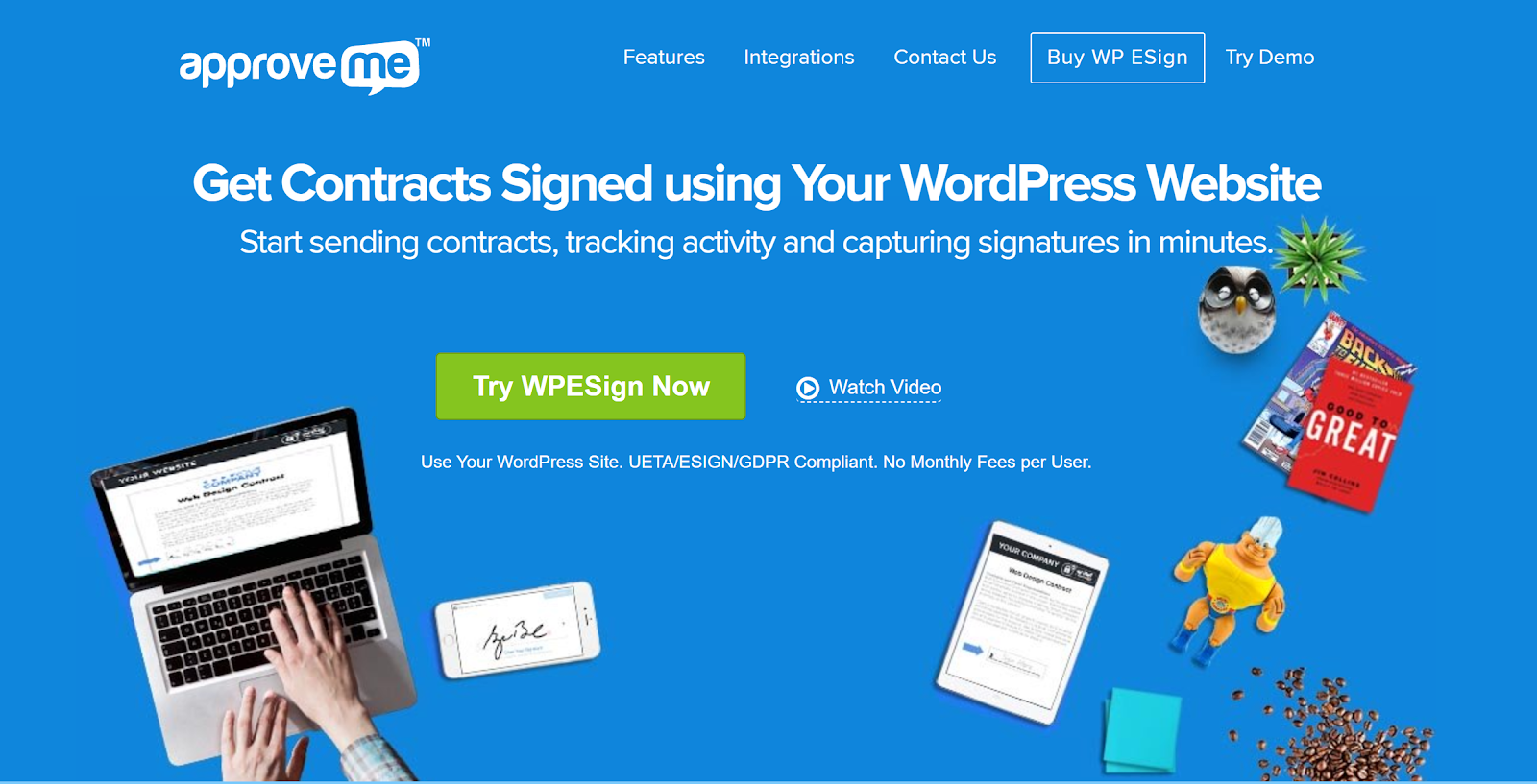 ApproveMe WordPress e Signature Plugin