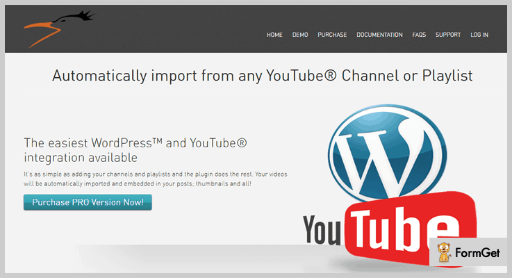 Automatic YouTube Videos WordPress Video Post Plugin