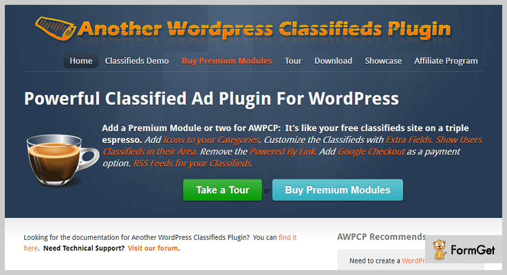 AWPCP Classifieds WordPress Plugins