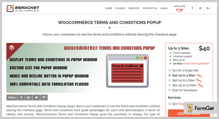 WooCommerce Terms And Conditions Popup WordPress Terms And Conditions Plugin