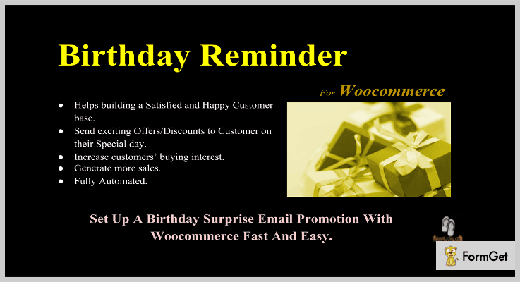 Birthday Reminder For Woocommerce WordPress Birthday Reminder Plugins 