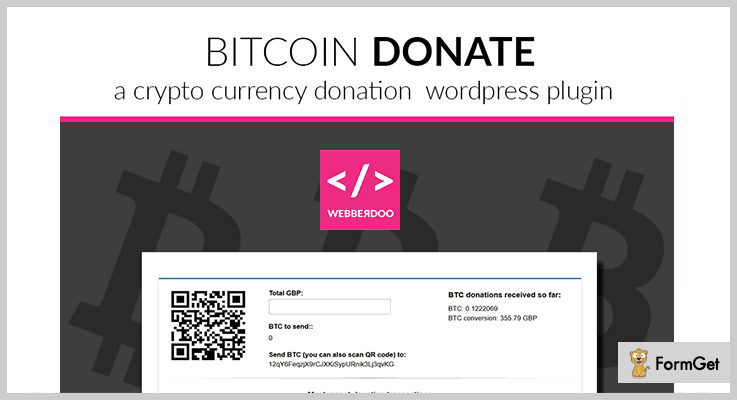 Bitcoin Donate WordPress Fundraising Plugins