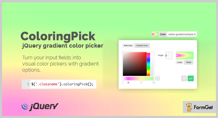 Coloring Pick jQuery Color Picker Plugin