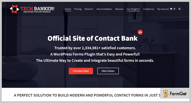 Contact Bank Contact Form WordPress Plugin