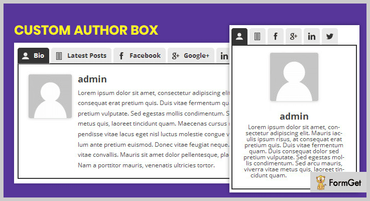 Custom Author Box Multiple Authors WordPress Plugin