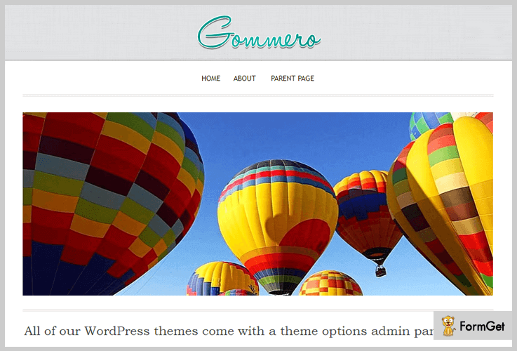 Gommero Girly WordPress Theme