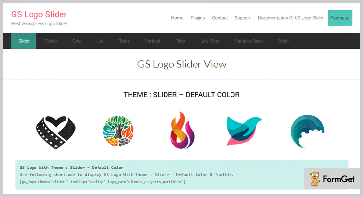GS Logo Slider Logo Slider WordPress Plugin