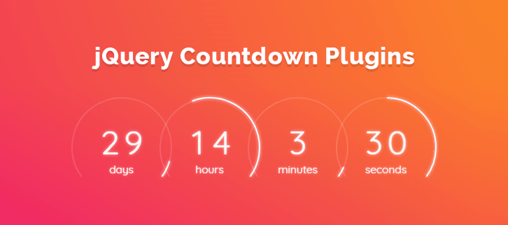 jQuery Countdown Plugins