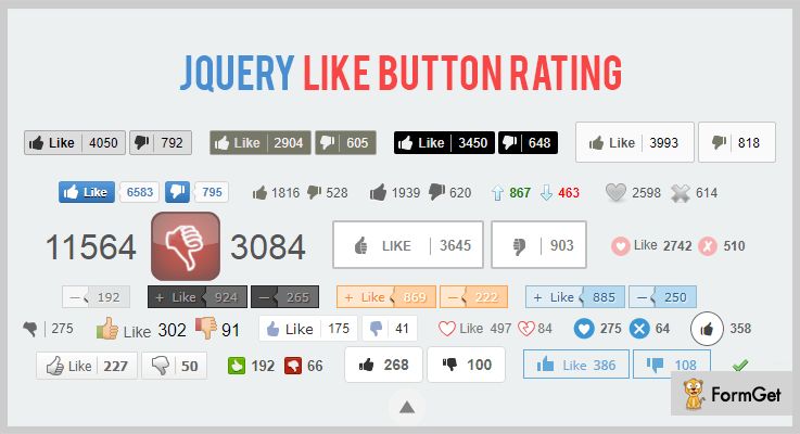 jQuery Like Button Plugin