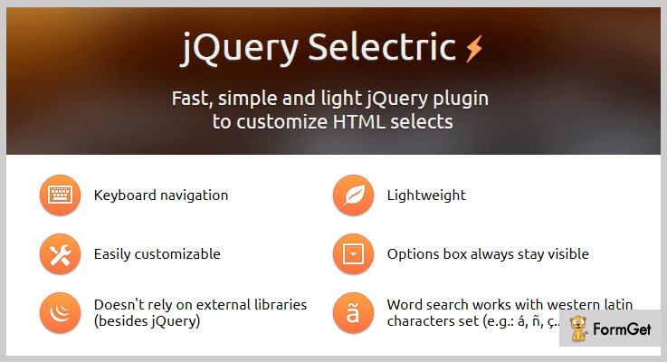 jQuery Selectric jQuery SelectBox Plugin