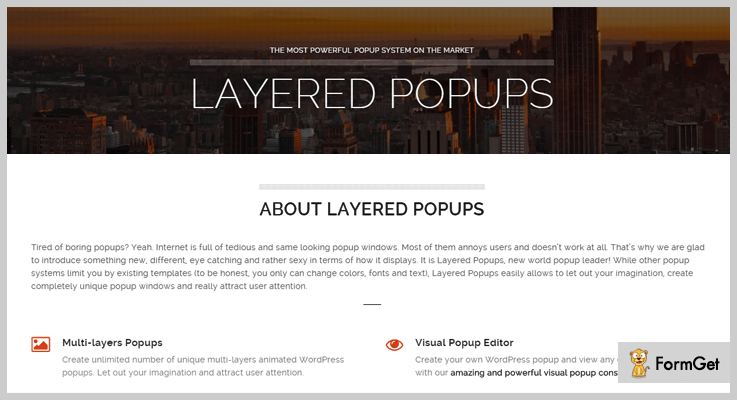 Layered Popups - WordPress Popup Plugins