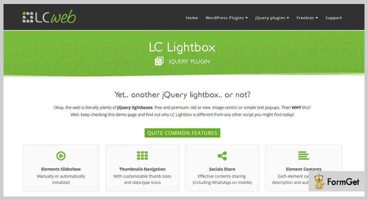 LC Lightbox jQuery Lightbox Plugins