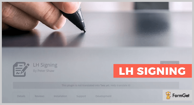 LH Signing WordPress Petition Plugin