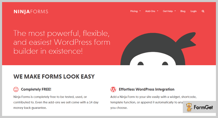 Ninja Form Form Builder WordPress Plugin