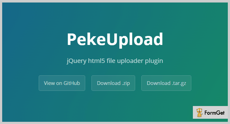 PekeUpload jQuery File Upload Plugin