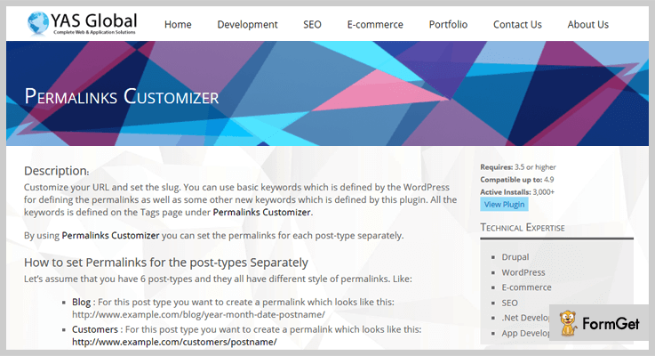 Permalinks Customizer WordPress Permalink Plugin