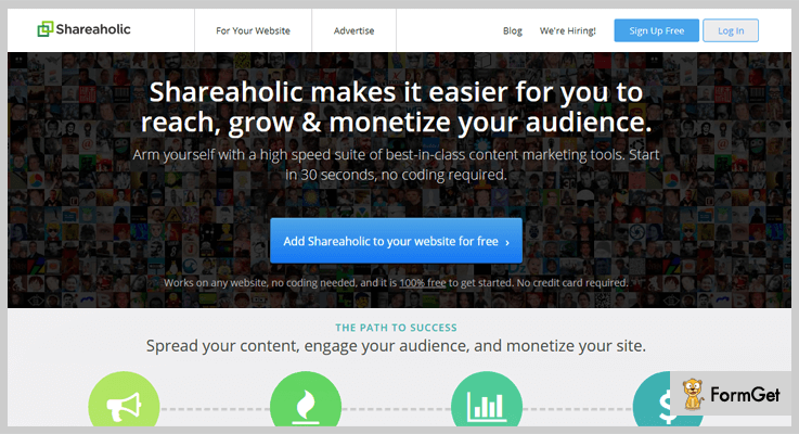 Shareaholic Monetize WordPress Plugin