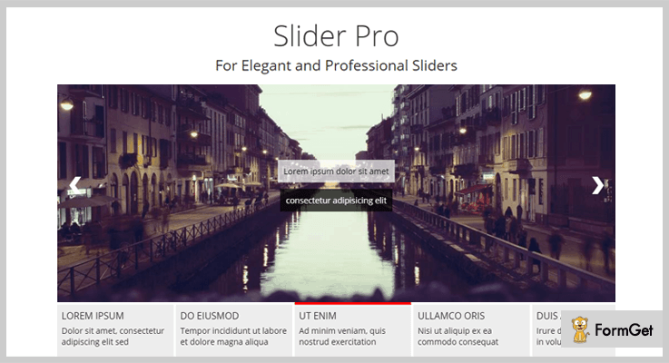 Slider Pro Slider PRO jQuery Slider Plugin