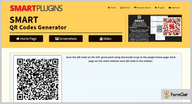 Smart QR Code Generator WordPress Plugin