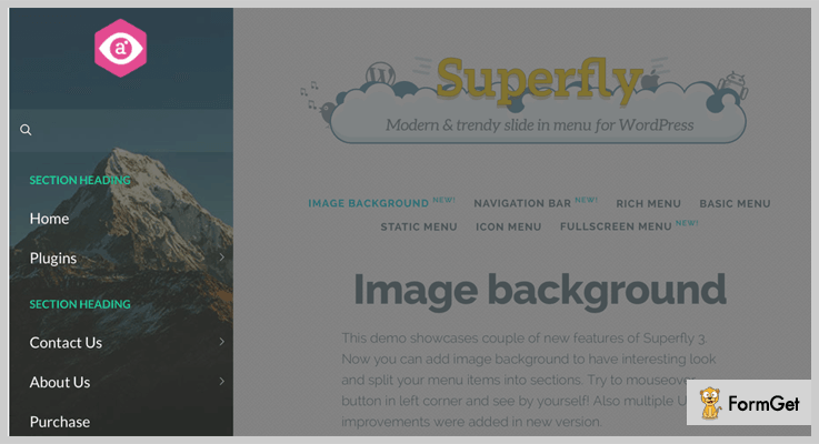 Superfly Responsive WordPress Menu Plugin Mobile Menu WordPress Plugin