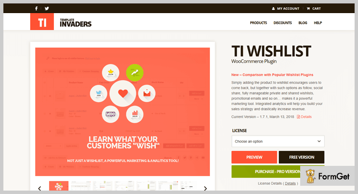TI Wishlist Wishlist WordPress Plugin