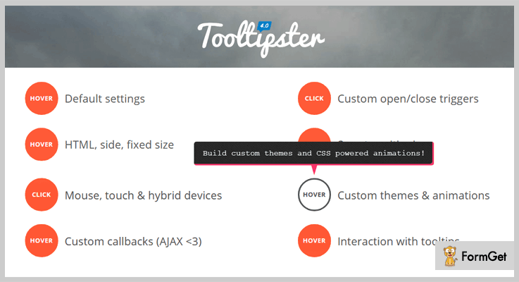 Tooltipster jQuery Tooltip Plugin