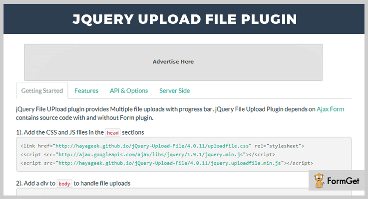 Uploader jQuery File Upload Plugin
