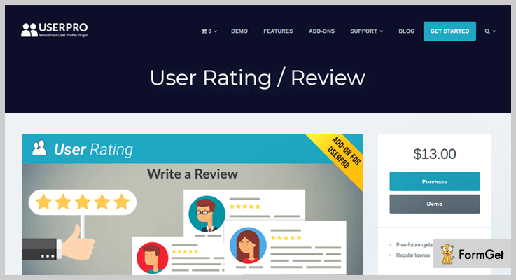 User Rating Rating WordPress Plugin