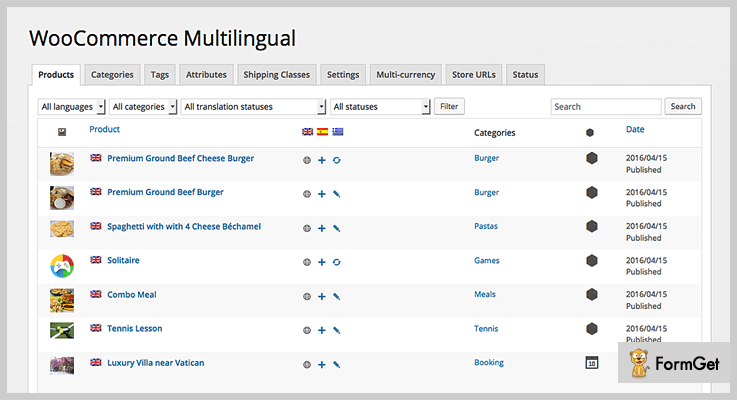WooCommerce Multilingual WordPress Plugin
