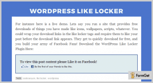 4+ Facebook Like WordPress Plugins 2022 | FormGet