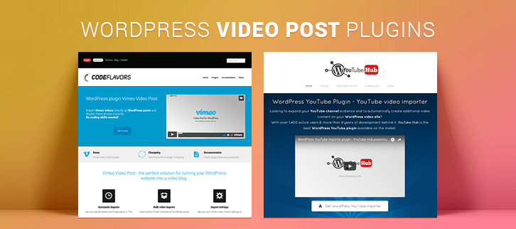 WordPress Video Post Plugins