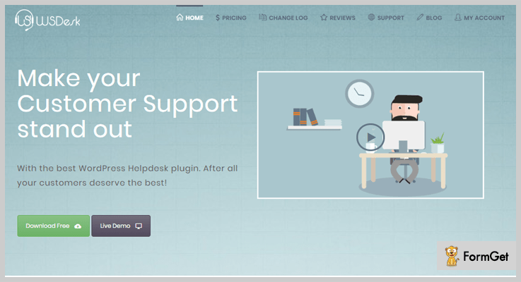 Wsdesk WordPress Help Desk Plugins 