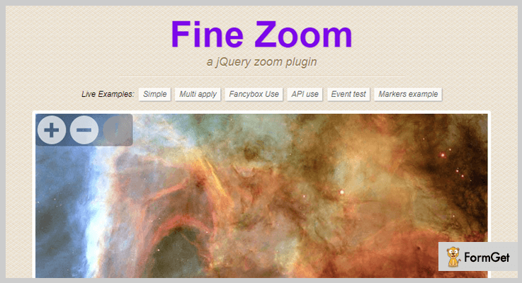 Fine Zoom jQuery Magnifier Plugin