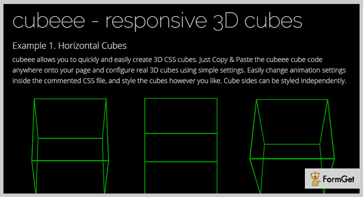 Cubeee jQuery 3D Effect Plugin