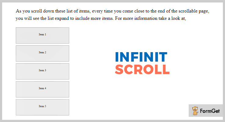 Infinite Scroll Infinite Scroll jQuery Plugin