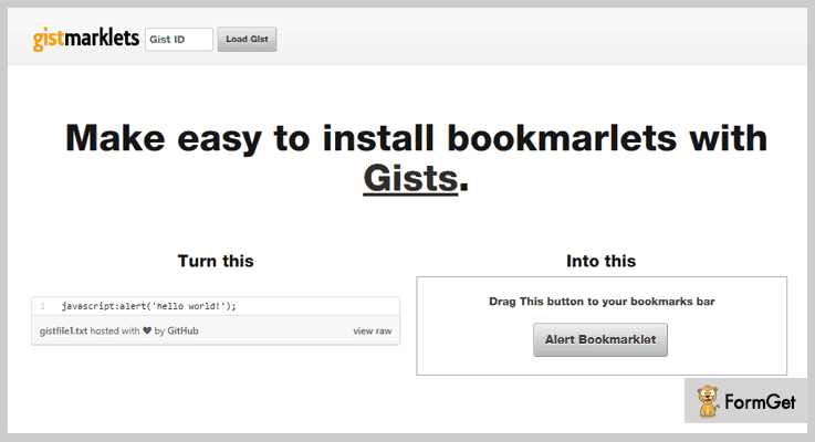 Bookmarklet Helper jQuery Bookmark Plugin