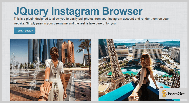Jquery Instagram Browser jQuery Plugin