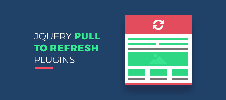 jQuery Pull To Refresh Plugins