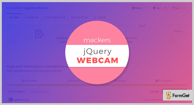 jQuery.Webcam Plugin